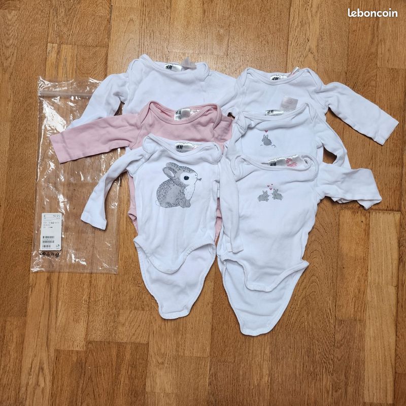 bodys 2-4mois 62cm H&M Vêtements bébé