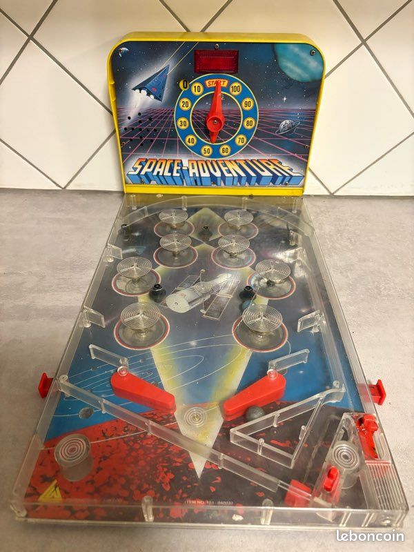Space Adventure Flipper – Jeu électronique Vintage Arcade Alley, Neuf En Boîte !