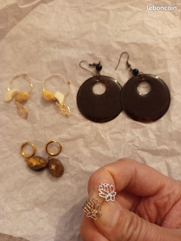 Lot de boucles d'oreille (image 2)