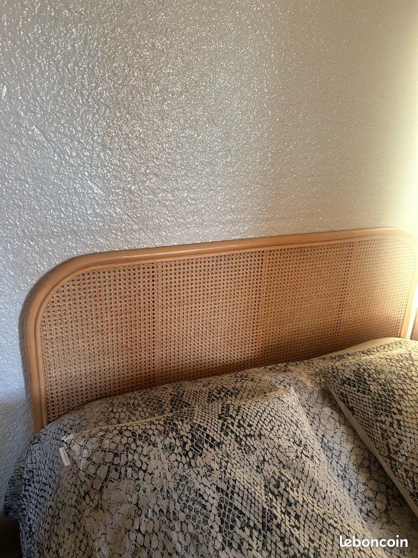 Tête de lit, cannage (image 1)