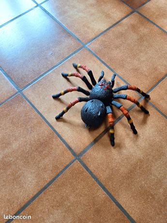 JOKFEICE – Lot De 12 Araignées Réalistes Colorées En PVC – Jouet éducatif, Décoration Halloween, Gâteau, Fête – Non Toxique, Peinture Main – Dès 3 Ans
