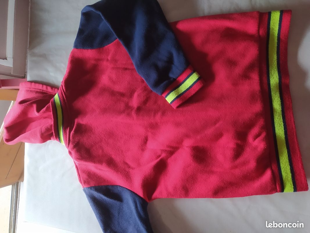 Veste polaire rouge garçon 12 ans (image 2)