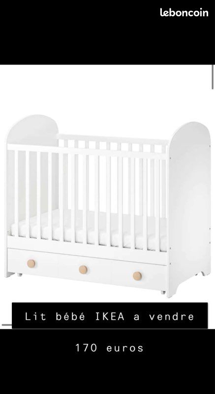 Lit bébé IKEA (image 3)