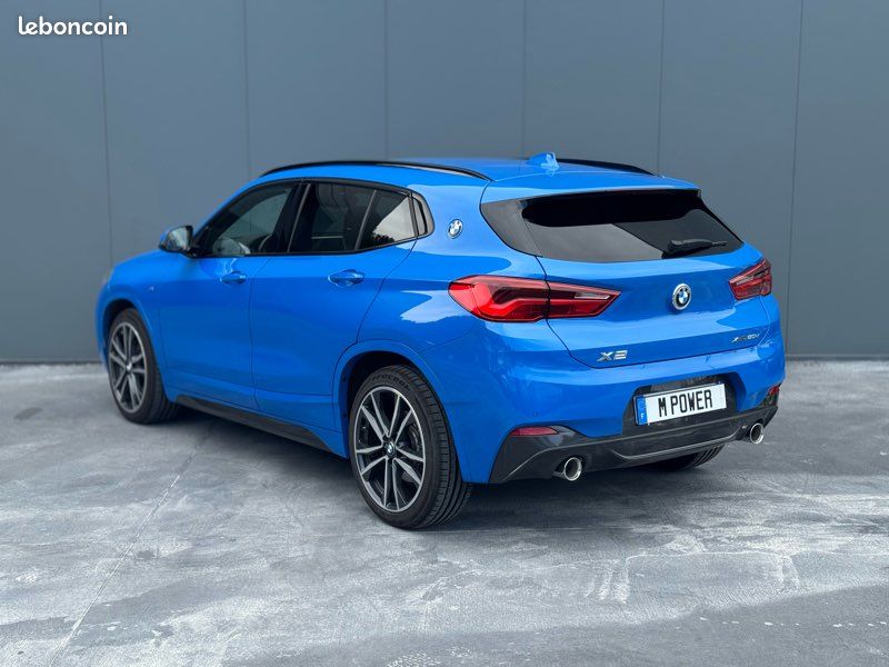 Bmw x2 2.0 d 190 cv pack m SPORT X / xdrive bleu misano / BVA / ALCANTARA / EXCELLENT ÉTAT (image 3)