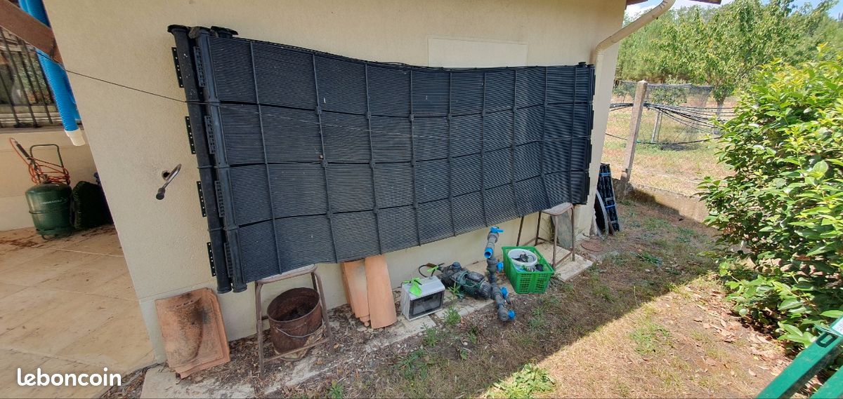 Ensemble complet chauffage de piscine solaire (image 1)