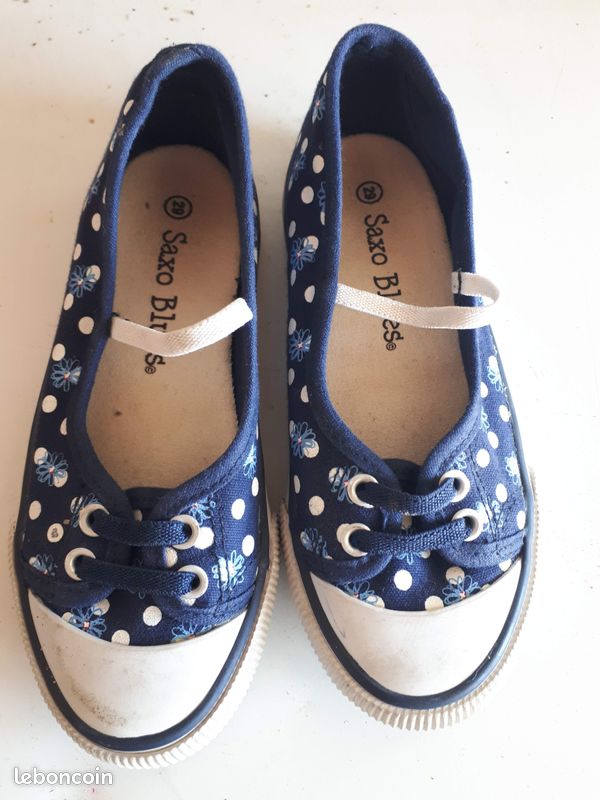 Ballerines toile fille 33 (image 1)