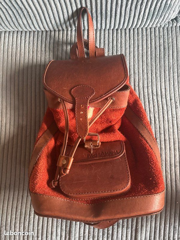 Pachamama Sac Dos En Cuir Femme Sac à Dos Femme Pachamama Couleur - Main Image