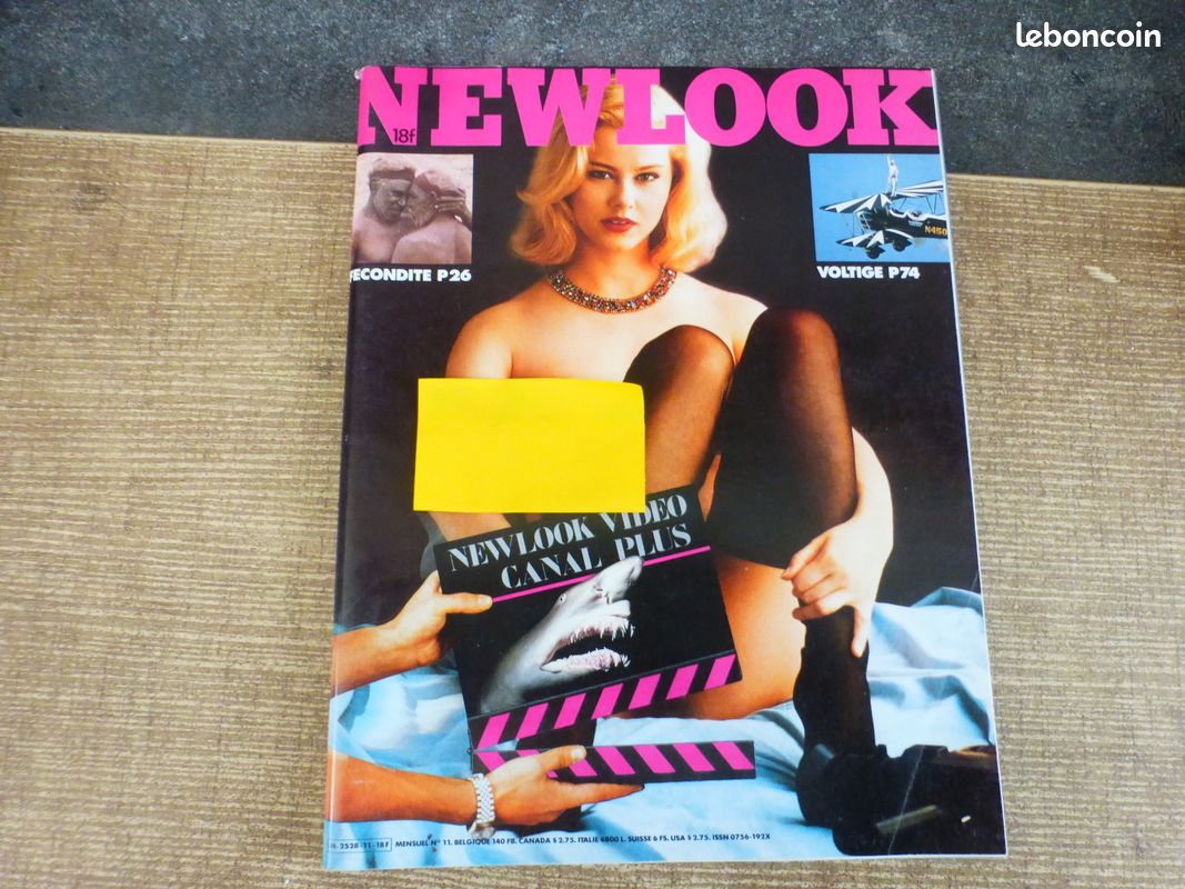 Magazine adultes NEWLOOK n° 11 juillet 1984 - Livres