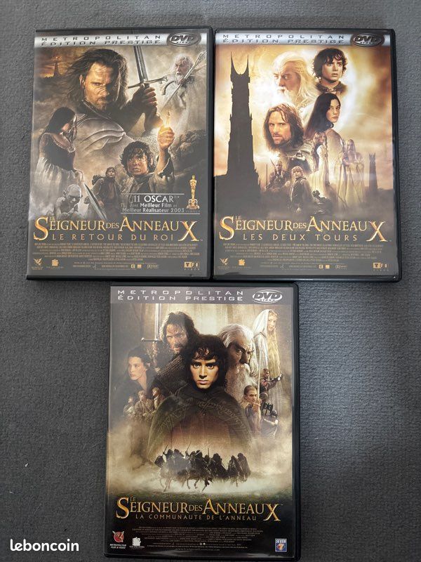DVD Trilogie Seigneur des Anneaux (image 1)