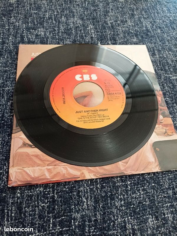 Mick Jagger vinyle 45 trs (image 3)