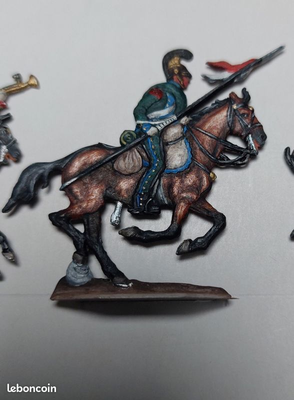 Plats d'étain - Zinnfiguren - Flat tin - Cavalerie 15