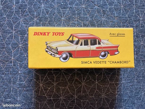 COFFRET SIMCA CHAMBORD T2, Caravane Henon, Ancien Norev 1/43, Parfait