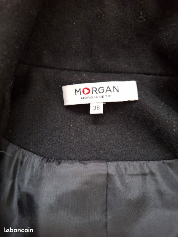 Manteau Morgan femme noir/marine (image 5)