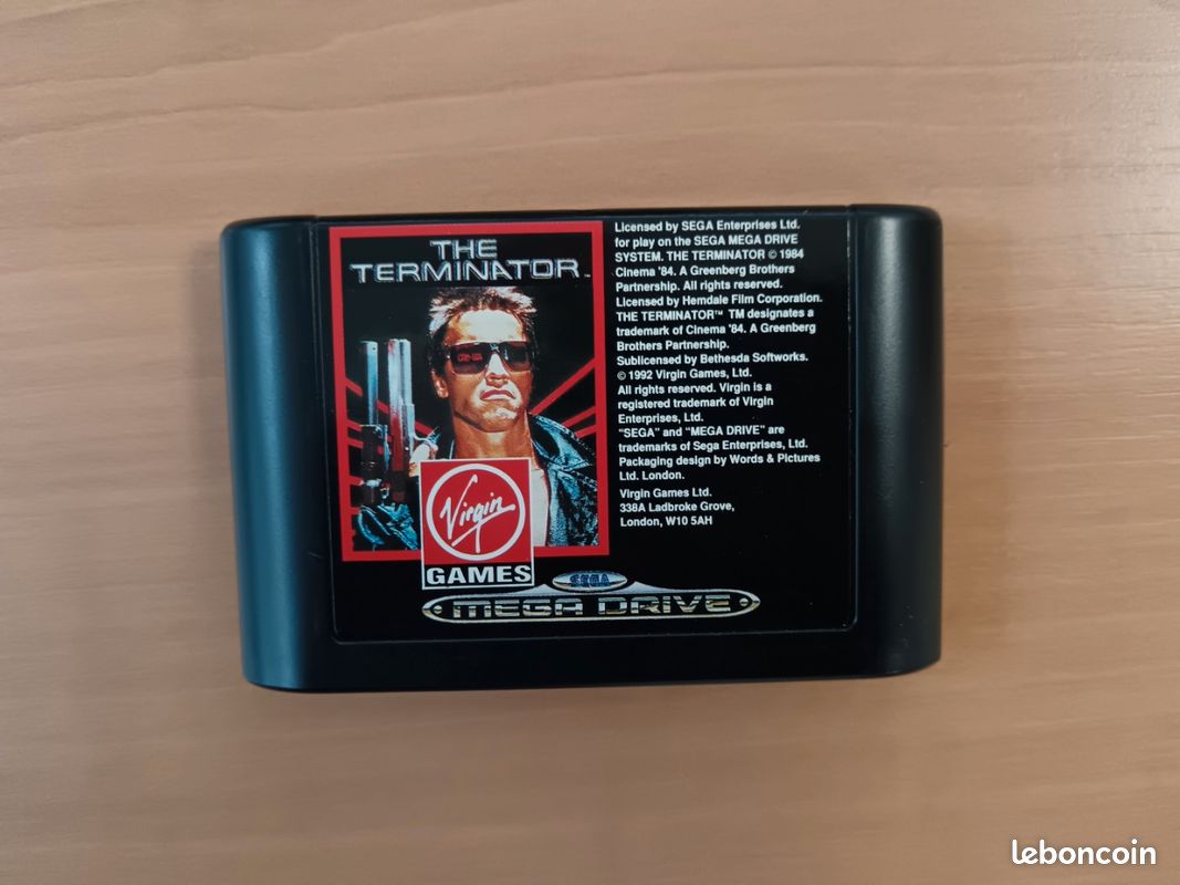 THE TERMINATOR SEGA Megadrive Mega Drive CIB PAL - Excellent état 100