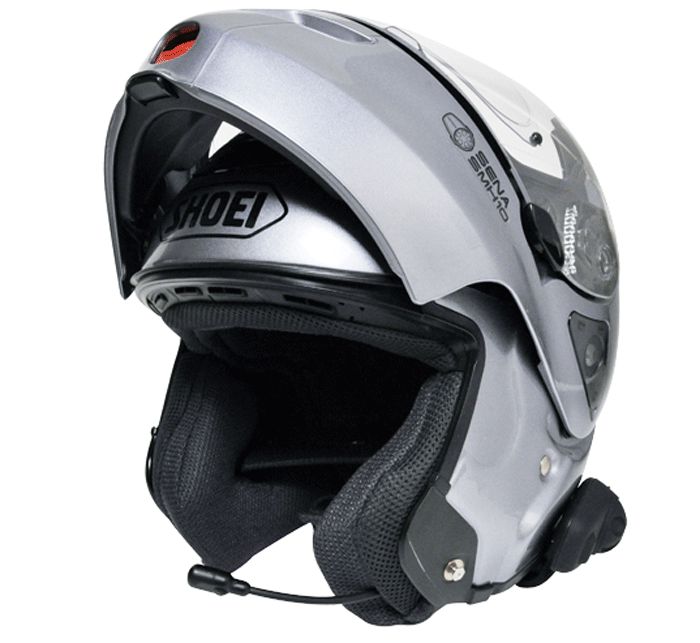 Sena SMH5 kit bluetooth téléphone MP3 GPS pour casque moto scooter -  Équipement moto
