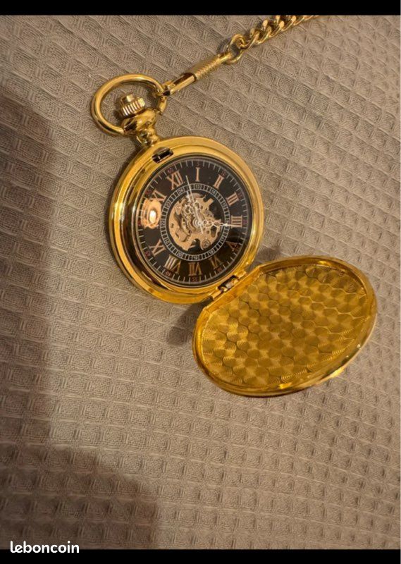 Montre a gousset peaky blinders Golden Montres Bijoux