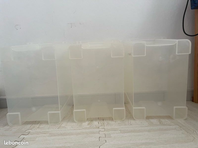 4 Boîte IKEA avec couvercle, transparent, 39×28×28 cm/22 | (image 4)