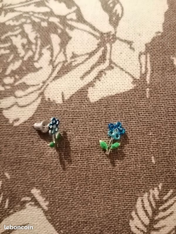 Boucles oreilles petite fille (image 2)