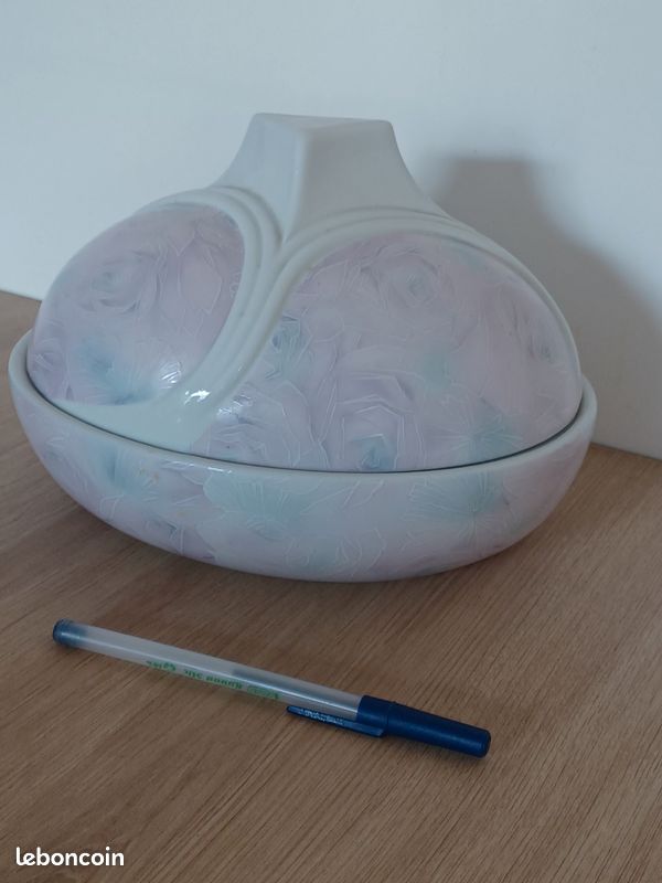Bonbonnière porcelaine couleur pastel (image 2)