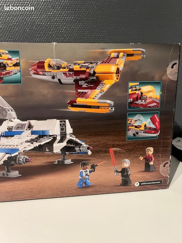 Lego star wars 75364, new républic E-wing vs shin hati’s starfighter (image 5)