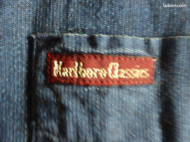 Chemise Homme Marlboro Classics Taille XXL - Carreaux Multicolore, Occasion TBE