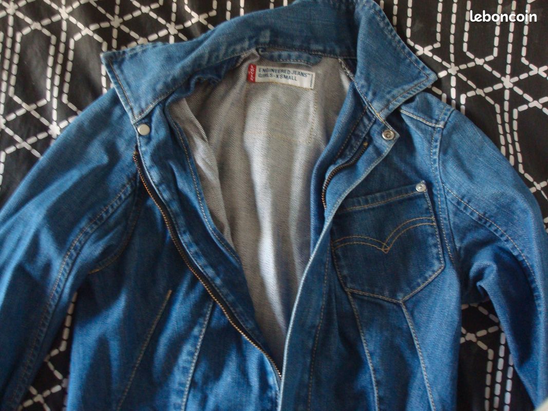 VESTE en jean Levis (image 3)