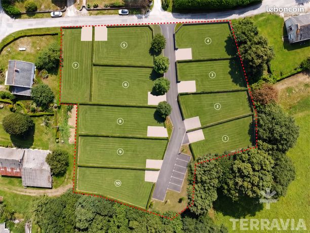 Terrain 505 m² Monterblanc