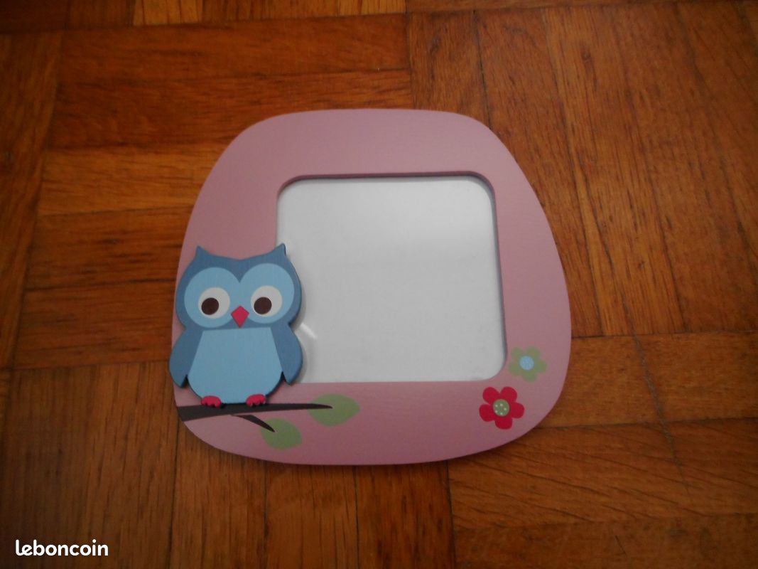 NEUF Petit cadre photo Hibou (vt75011) (image 2)