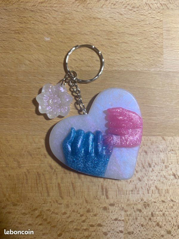 Porte clés cœur (image 3)