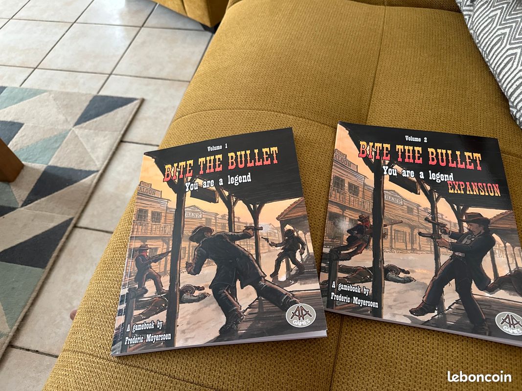 Livres de jeu Bite the bullet et son extension - Jeux & Jouets