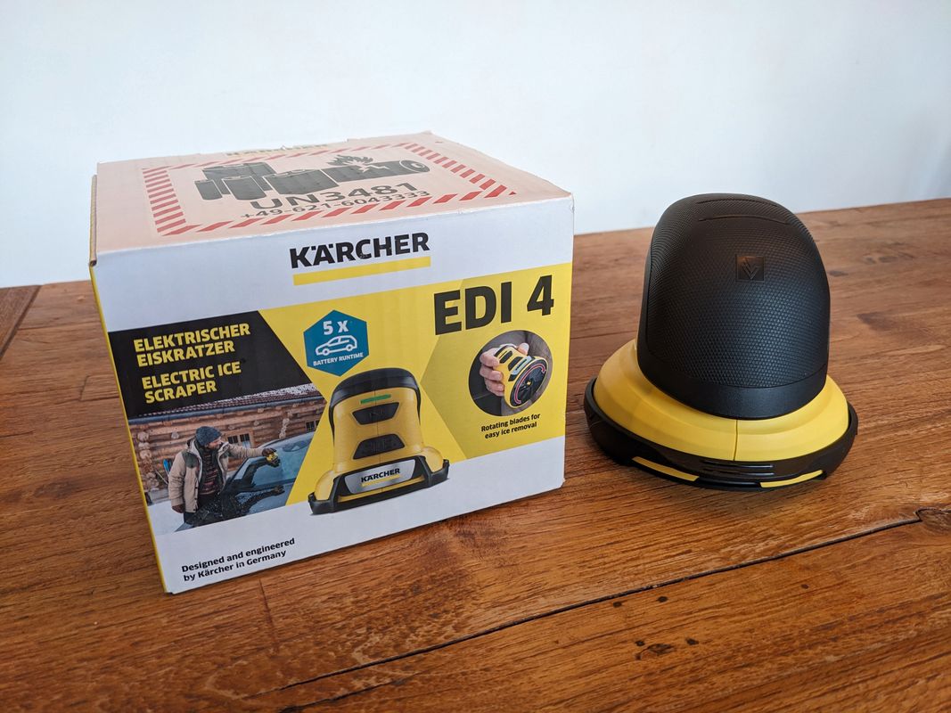 Kärcher Edi4 Dégivreur de Pare-Brises sur batterie : : Auto et Moto