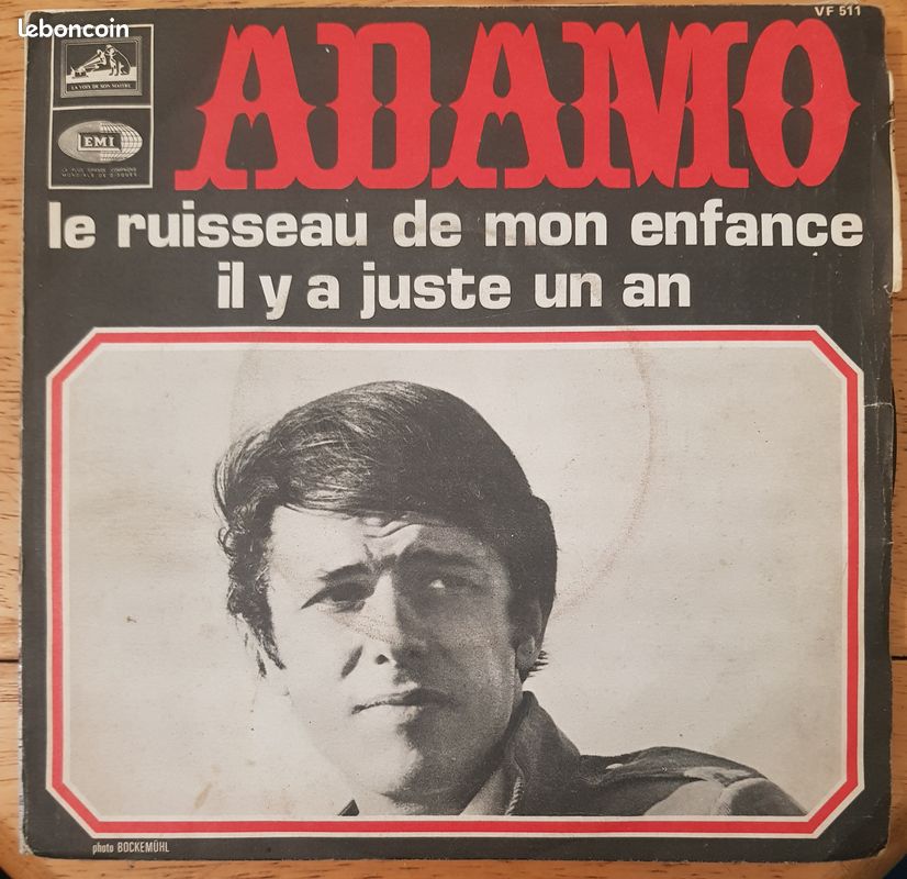 1 LOT de 10 disques VINYLES 45T SOUVENIR FRANCAIS (image 6)