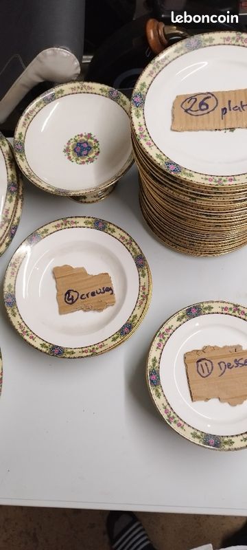 Lot vaisselle porcelaine Limoges Savary (image 9)