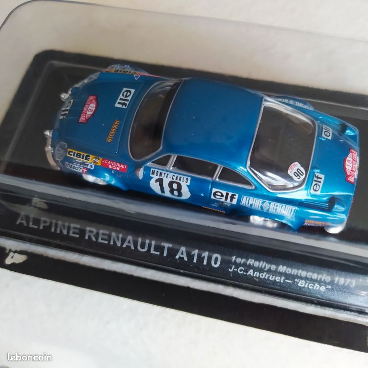 Alpine Renault A110 Monte-Carlo 1973 1/43 - Collection