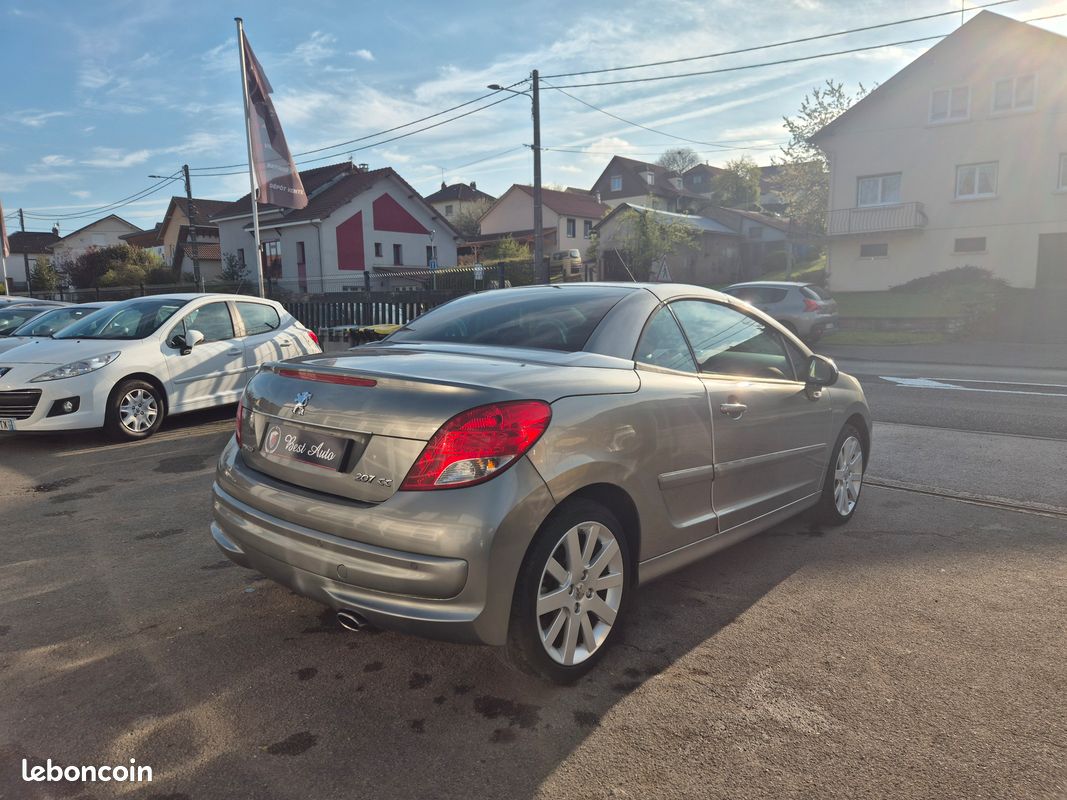 Peugeot 207 cc 1,6 hdi 110 sport pack cabriolet / 74 425 kms (image 4)