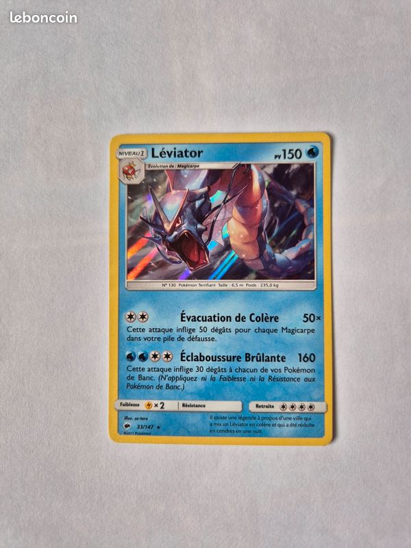 Lot de cartes Pokémon (énergie eau) (image 2)