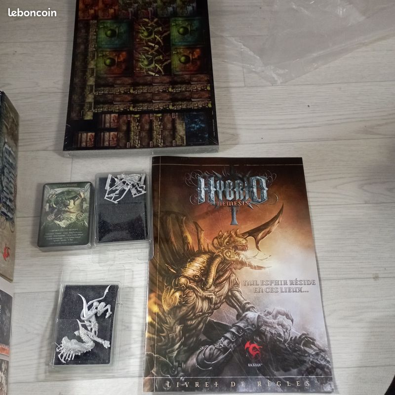 Boite jeu de figurine Hybride Némésis ( extension) Rackham - Jeux & Jouets