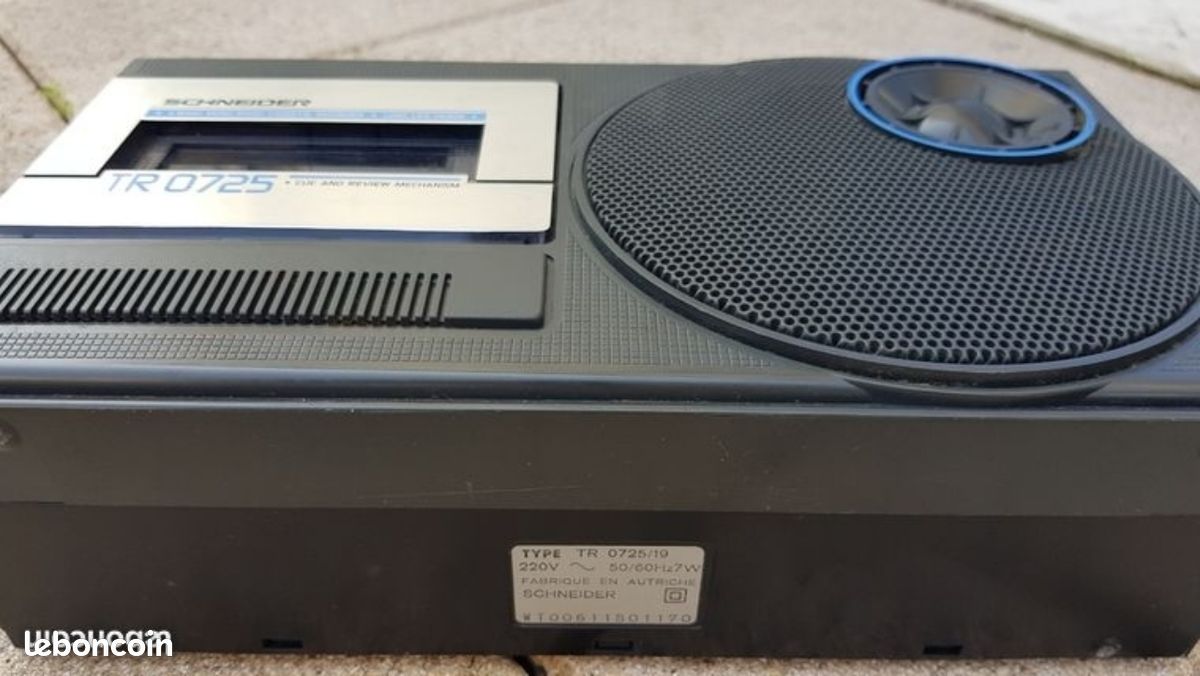 Radio cassette Schneider TR 0725 (image 6)