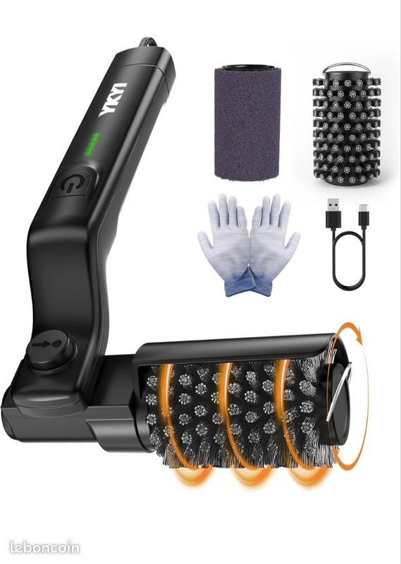 Têtes acier/tissu amovibles, angle 180° 7 positions, 90 min, protection 360°, pour barbecue extérieur et camping (image 1)