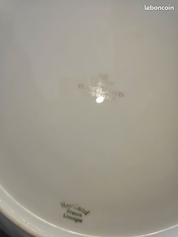 Plat creux série Arbre de Vie porcelaine vintage Haviland Limoges (image 4)