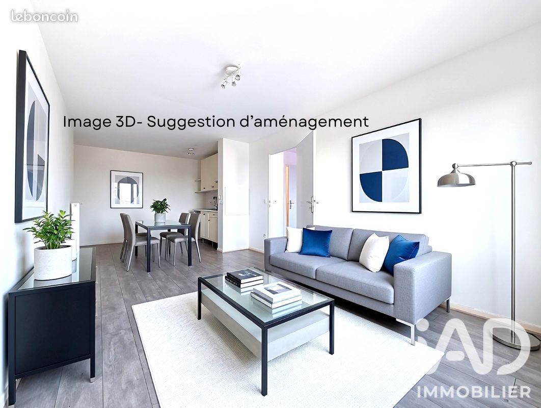 Appartement 2 pièces 43 m² · à Rosny-sous-Bois · 43 m² · 185 000 €
