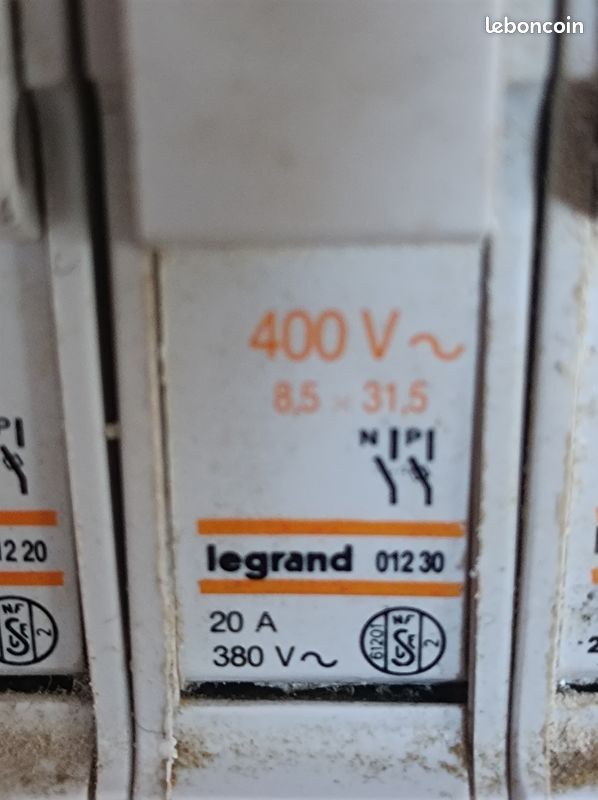 Porte fusible Legrand 20A (image 1)