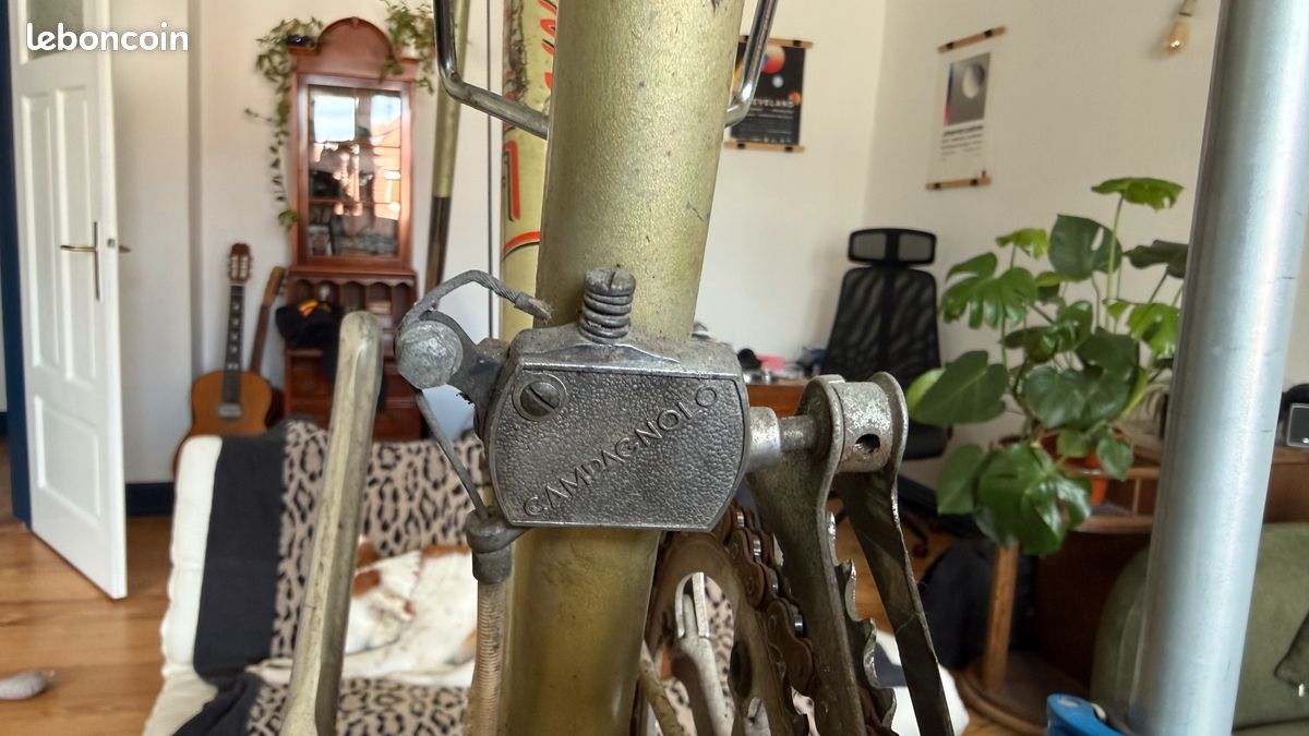 Cadre Et Fourche Vélo Course MAINO – Vintage Italien – Acier – 58cm – 1970s
