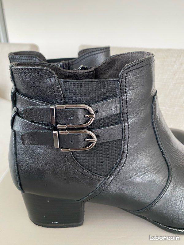 Bottines noires tamaris (image 2)