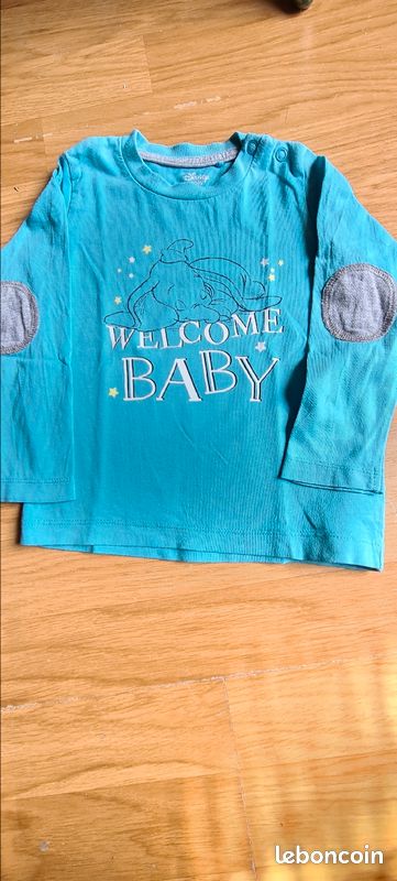 Tee shirt manches longues 2 ans (image 1)