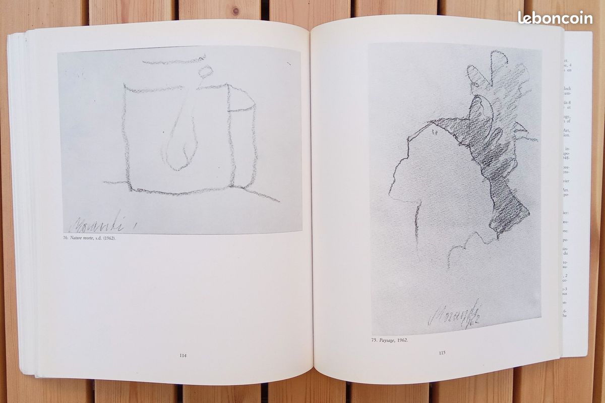 Giorgio Morandi - Éditions Mazzotta - Catalogue d'exposition Paris 1987 - Livre d'art (image 9)