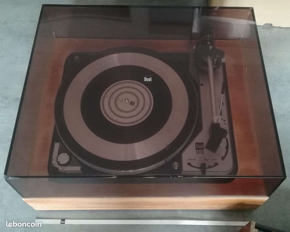 Platine Disque vinyle DUAL 1019 vintage (image 2)