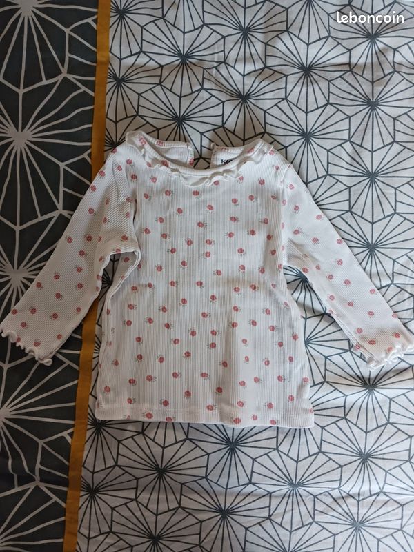 Ensemble 3 robes bébé fille 9 mois (image 2)