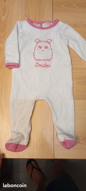 Pyjama bébé fie (image 1)