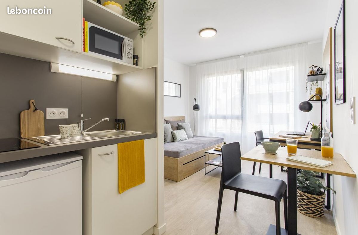 Appartement 1 pièce 18 m² · à Tours · 18 m² · 517 €